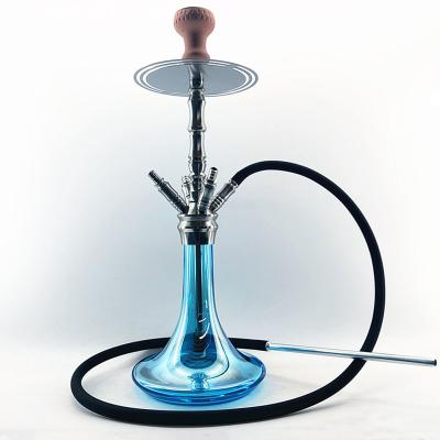 China Can be used by 4 people flavor pen portable shisha hookah wholesale cheap bubbly hubbly shesha hookahs glass set with accessories for sale