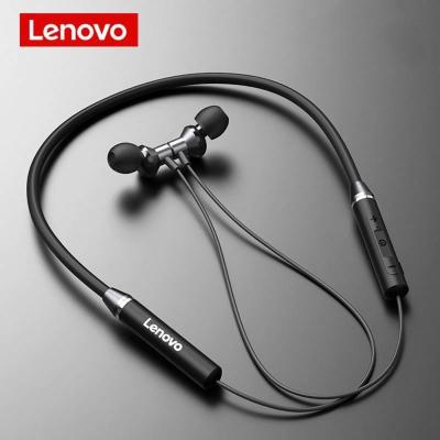 China Lenovo HE05 Noise Canceling Headphones Lenovo HE05 Band Neckband Sports Wireless Stereo Subwoofer Earphone Perfect Magnetic Headset for sale