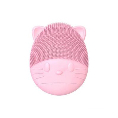 China DEEP CLEANSING Waterproof Rechargeable Facial Brush Beauty Products Silicone Facial Cleansing Brush for sale