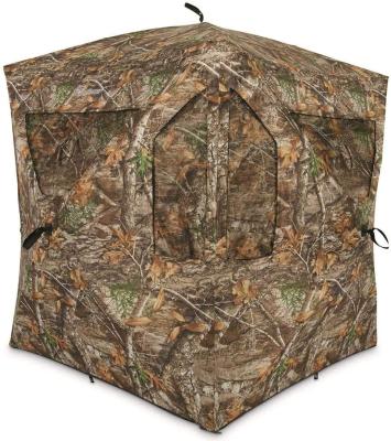 China Portable Foldable Tower Jungle Camouflage Hunting Blind Tent With A Variety Of Styles for sale