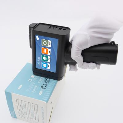 中国 Small Hotels M10 Handheld Inkjet Coding Machine Production Date TWO-DIMENSIONAL Code Coding Machine Can Bag Inkjet Marking Machine 販売のため