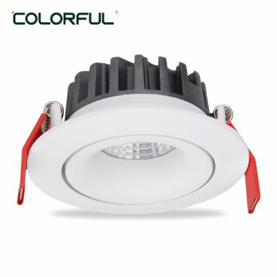 China Traditional Rotating COB LED Ceiling Spot Light For Washroom Hotel Office Home 4W 5W 6W 7W 8W 9W 10W 11W 12W for sale