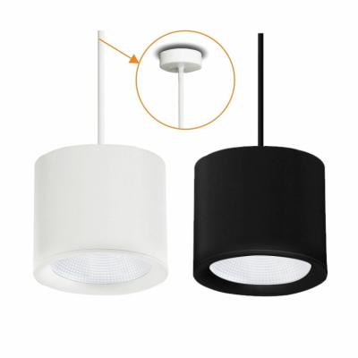 China Modern Suspension Hanging Light 20W 30W 40W 50W COB LED Pendant Light Hanging Ceiling Lamp for sale