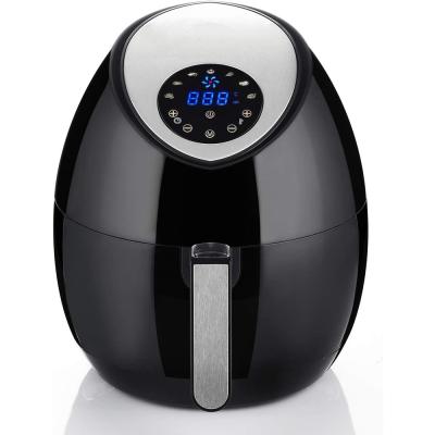 China Dishwasher Safe Hot Sale Home Kitchen Appliances Digital Control 1400W 1500W Touch Screen No Oil 5.5L Air Fryer for sale