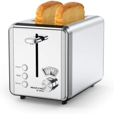 China Household New Style 2 Slice Manual Toaster With Control Cancel Button for sale