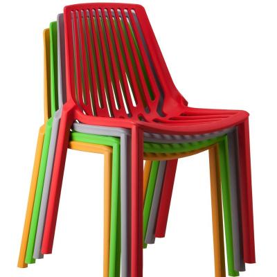 China Wholesale Colorful Stackable Leisure Chair High Quality Outdoor Garden Modern Plastic Chair for sale