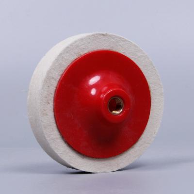 China 100% Wool Felt 100% Wool Cut Felt Polishing Wheel for sale