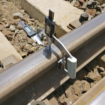 China Aluminum Alloy Digital Head Rail Wear Gauge For Rail Wear Gauge for sale