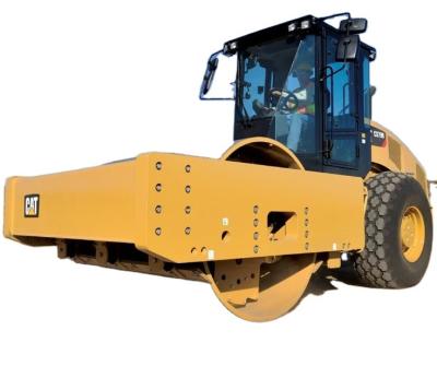 China Building Material Shops Original Used Caterpillar CS-583c Vibratory Roller is sold in excellent condition for sale