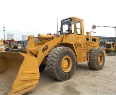 China Garment Shops Durable Used Japanese MachineOriginal Cat 966D Wheel Loader works at all times without problems for sale