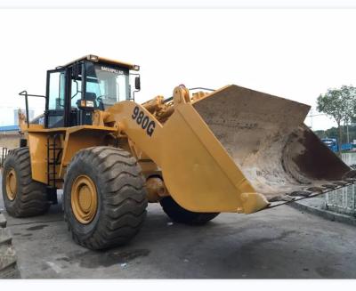 China Hotels Used Japanese Wheel Loader 980g / Cat Used 980h 966e 966f 966g / Caterpillar Wheel Loader 966h for sale