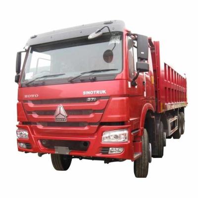 China USED ​​HOWO-7 TRUCK Manufacturers Supply 8x4 Dump Colors Customizable High-Roof Cars Truck > 8L for sale