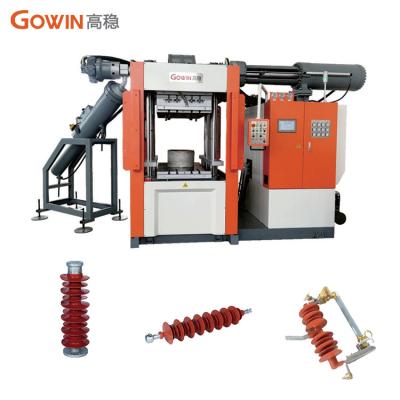 China Custom EPDM Cable Connector GOWIN Silicone Insulator&Arrester Making Machine HTV Silicone Injection Machine Industry Silicone Parts Making Machine for sale