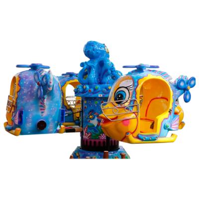 China The new theme park park rides the big eye plane! Kids Electric Indoor Games Amusement Equipment Fiberglass Rides for sale