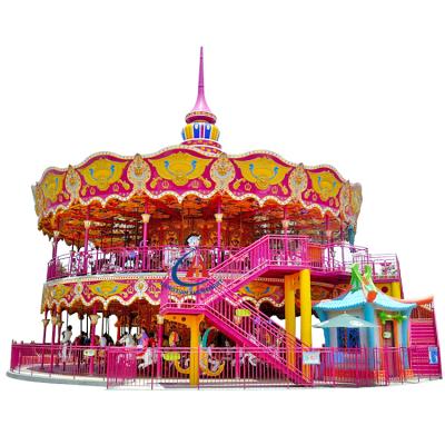 China Amusement Park Ride Theme Park Factory Christmas Indoor Carousel For Sale for sale