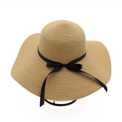 China Wholesale 2020 summer big brim ladies beach floppy hat for sale