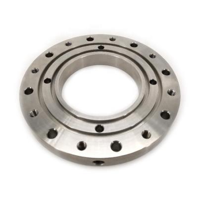 China Hot Sales Machinery High Level Stainless Steel Flange Nipple Coupling Flange Plate for sale