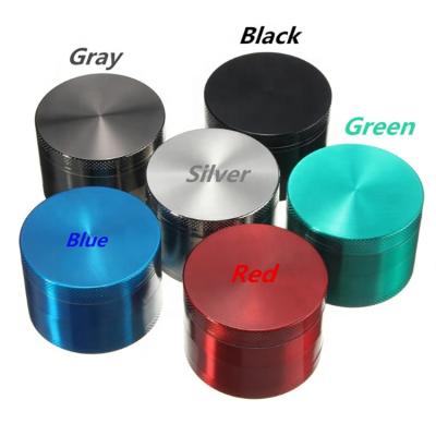 China Custom Modern Logo Metal Tobacco Grinder Masterdam Grinders 4-Piece Herb Grinders (Large 2.5 Inches) for sale