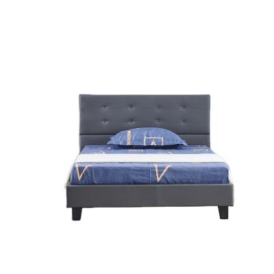 China Top Quality Modern Platform Upholstered King Queen Size Bed Frame for sale