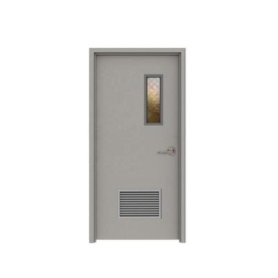 China Commercial Fire Protection Single Doors Fire Rated Fireproof Door Acoustic Steel Cavity Doors Metal Steel for sale