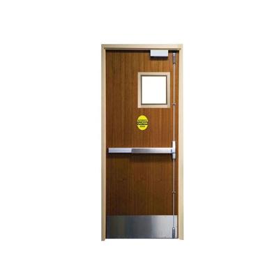 China Factory Made Fire Protection Fire Door Rated Safety Steel Door In China for sale