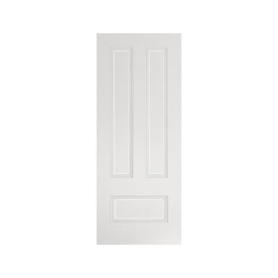 China Modern White Solid Wood Interior Sound Insulation Panel Bedroom Door for sale