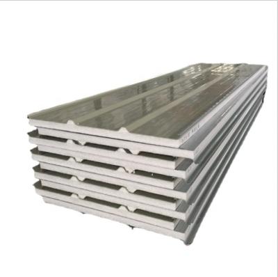 China Fire Resistant New Building Construction Equipment Clean Room Silicon Rock Sandwich Panel for sale