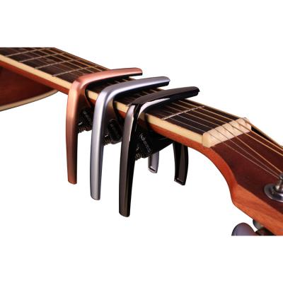 China Custom Guitar Capo Accessories Zinc Alloy Guitar Capo For Classical Acoustic Electric Guitarra 6 String for sale