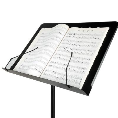 China Music Stand Holder Folding Steel Adjustable Music Stand Sheet Music Holder for sale