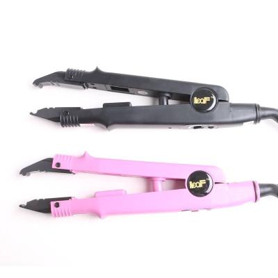 China Professional Tip Hair Extension Tool Heat Iron Connector Magic Wand Cast Iron-Black for sale