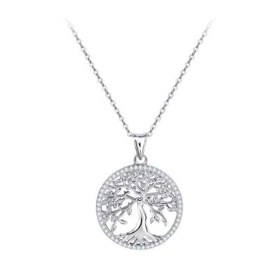 China Vintage Yomo 2023 New Tending Trees Of Life 925 Sterling Silver Jewelry Classic Fashion Accessory Silver Pendant Necklace For Women Men for sale