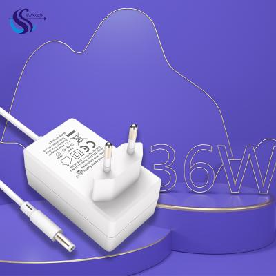 China ABS+PC Adapter 36w Saa kc Flame Retardant Material High Quality PE Ctick 12v 3a Led Driver AC/DC Power Adapters For Australia Market for sale