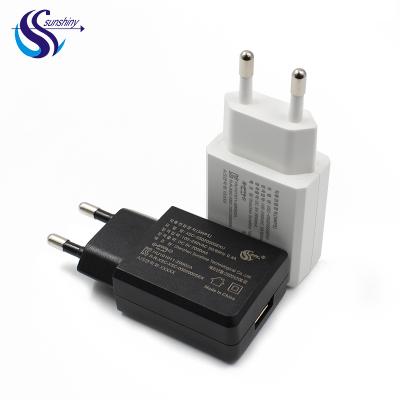 China Mobile phone kc certificate South Korea Kr EK plug usb charger 5v 1a 2a 2.5a for Samsung for sale