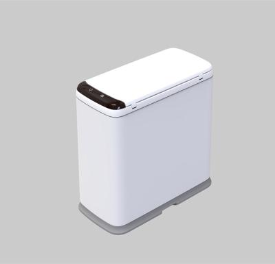 China 2021 Sustainable Best-selling Household 9L Separated Plastic Smart Trash Bin With Sensor Bin for sale