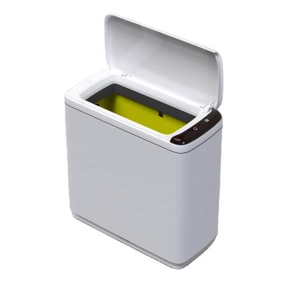 China 2021 Sustainable Best-selling Household 9L Separated Plastic Smart Trash Bin With Sensor Bin for sale