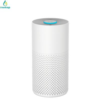 China 7 Color Lamp China Smart Home Room Mini Portable Activated Carbon Hepa Filter Personal Fresh Air Purifier for sale