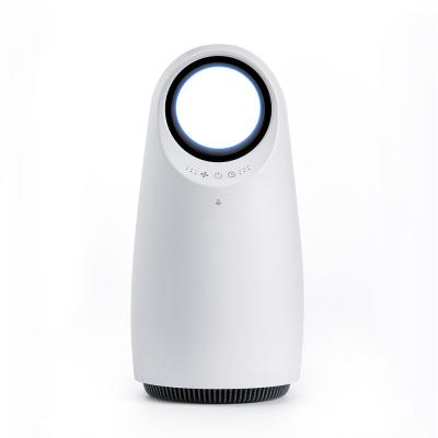 China Hot Sale Korea Hotel Small New Design Certificate 220 Volt Personal Air Purifier With Led Lamp for sale