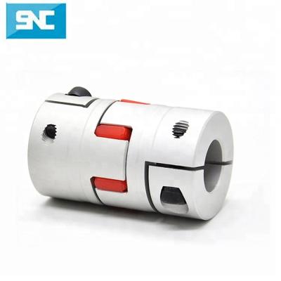 China Torque Sensor Flexible Stepper Motor Spider Coupling Jaw Flexible Shaft Coupling for sale