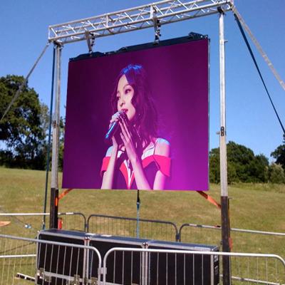 China HD P3.91 P4.81 Stage Led Screen Advertising Display Screen Indoor Outdoor Outdoor Rental Video Led Wall for sale