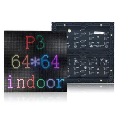 China Wholesale lowest price indoor factory P3 indoor full color LED display module HD pantalla led p3 for sale