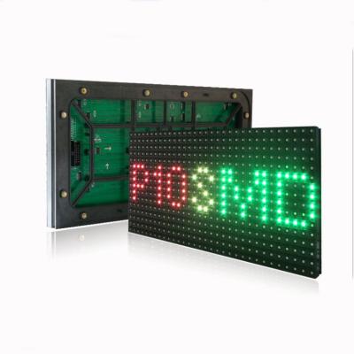 China Advertising / Commercial Double Color Text Scrolling Outdoor p10 Message Led Billboard Sign for sale