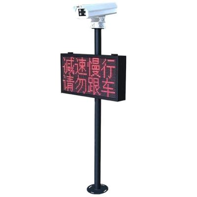 China P10 Outdoor Dual Color Traffic Information Boards Led Screen Waterproof Standing LED Display Parking Lot for sale