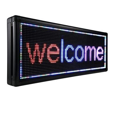 China P10 Outdoor Scrolling Display Screen Outdoor Text Led Message Board On Hot Sale for sale