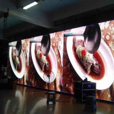 China Indoor High Refresh P3.91 P4.81 Indoor Rental LED Display Curved Screen Led Modules 250x250mm for sale