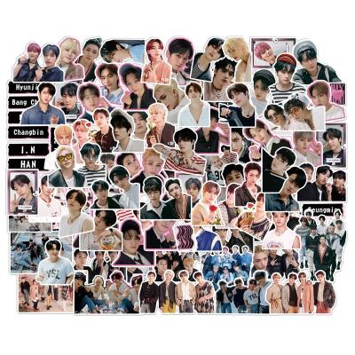 China 98pcs/set Sticker Wholesale Kpop StrayKids MAXIDENT Luggage Stickers Decoration Decorative Stickers for sale