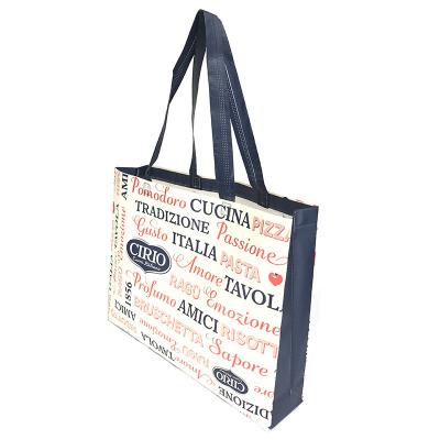 China Folding Customize Printed Nonwoven Bag Grocery Tote Bag Handbag Shopping Shoulder Bag for sale