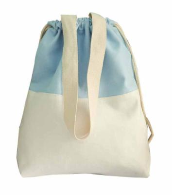 China Color Handled Blocking Drawstring Shoulder Bag For Work School Shopping Wholesale for sale