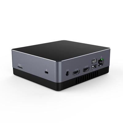 China For Business PC Mini PC HD-MI 8GB DDR4 256GB SSD Fanless Mini Desktop Industrial Computer NUC Firewall Low Power for sale