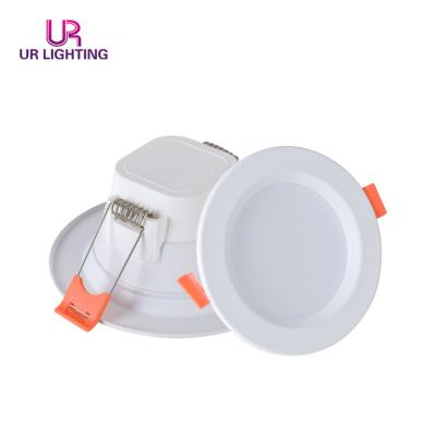 China Modern Cheap Price Home Aluminum Plastic Slim Celling IP20 5W Recessed LED Mounted Downlight for sale