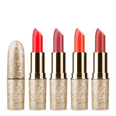 China Waterproof Cosmetics Makeup 9 Free Sample Colors Vegan Lipstick Free Private Label Lipstick Waterproof Matte Lipstick for sale